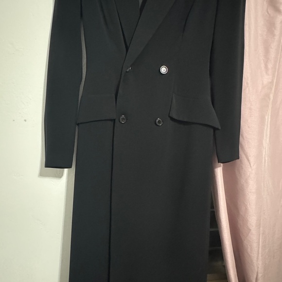 AST Daywear Black Longline Blazer Coat – Approx. Size XS - Picture 4 of 13